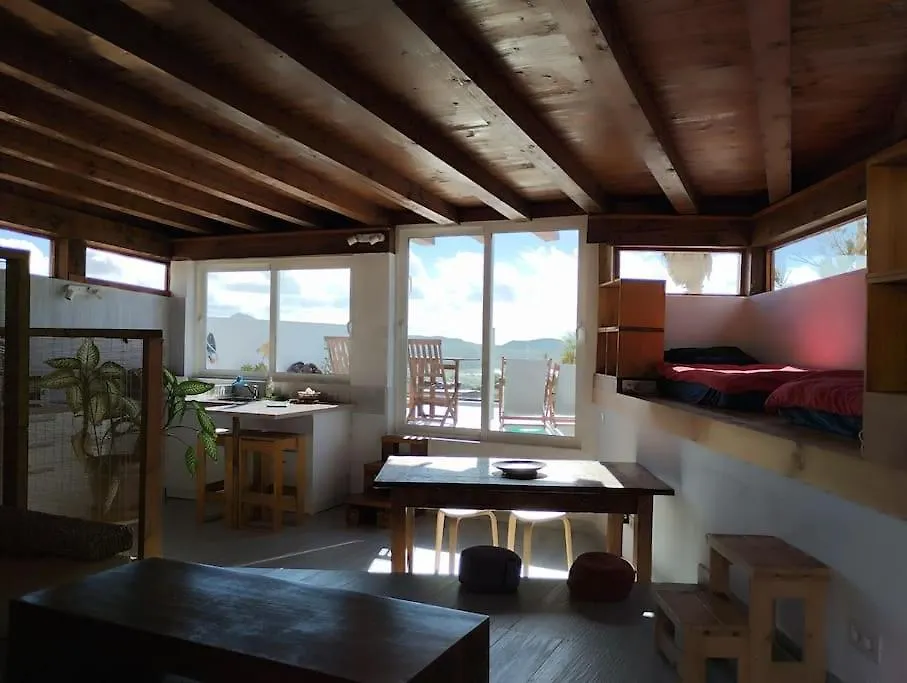 360 View To Ocean And Cliffs Apartment Famara